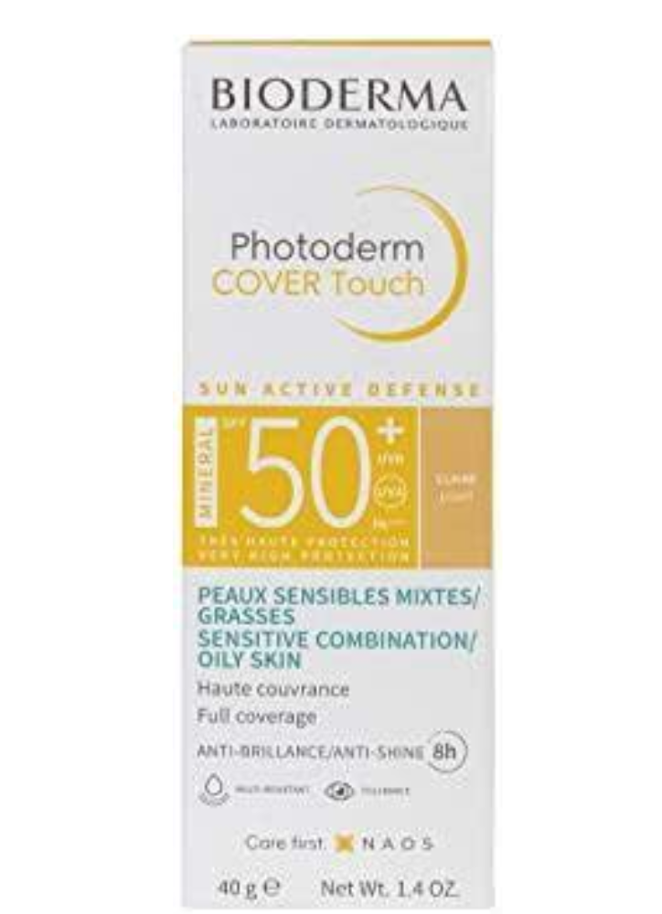 BIODERMA PHOTODERM COVER TOUCH TEINTE CLAIRE SPF50+ 40GR