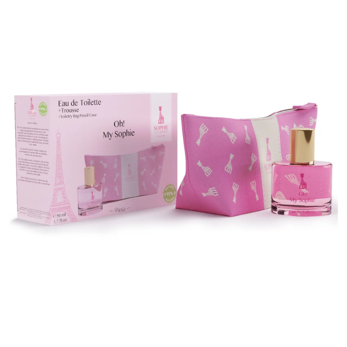 SOPHIE LA GIRAFE COFFRET TROUSSE EAU DE TOILETTE OH MY SOPHIE 50ML