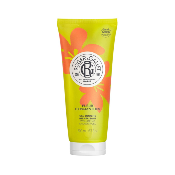 ROGER ET GALLET GEL DOUCHE FLEUR D OSMANTHUS EAU PARFUMEE BIENFAISANTE 200ML