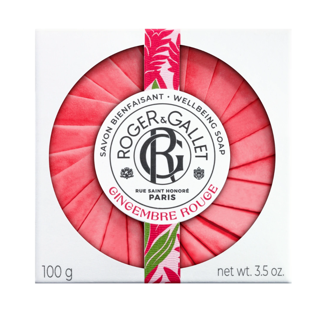 ROGER ET GALLET SAVON GINGEMBRE ROUGE 100g