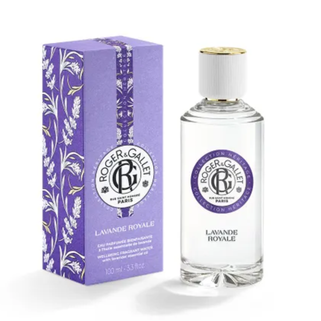 ROGER ET GALLET COLLECTION HERITAGE LAVANDE ROYALE Eau Parfumée Bienfaisante 100ml