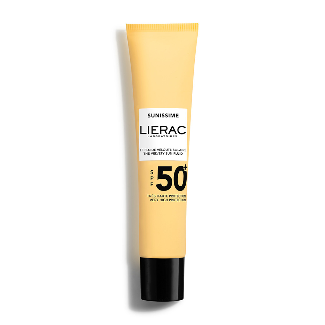 LIERAC SUNISSIME LE FLUIDE VELOUTE SOLAIRE SPF 50 VISAGE 40 ML