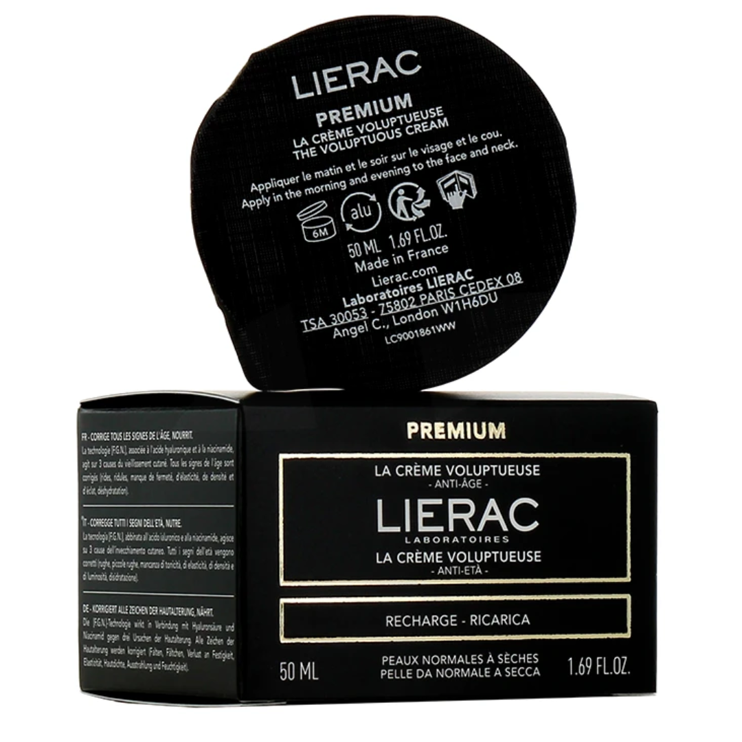 LIERAC PREMIUM LA CREME VOLUPTUEUSE RECHARGE 50 ML