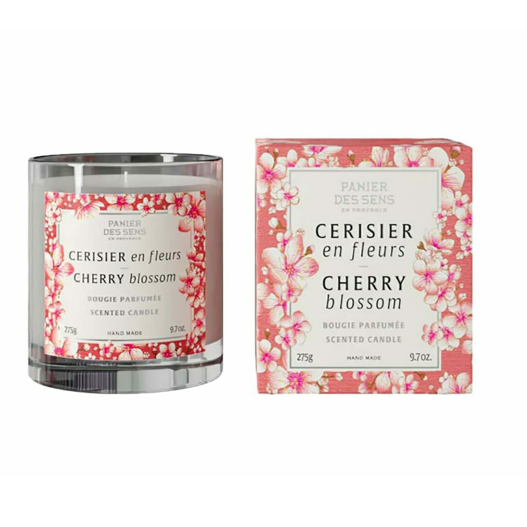PANIER DES SENS BOUGIE PARFUMEE CERISIER EN FLEURS 275 G