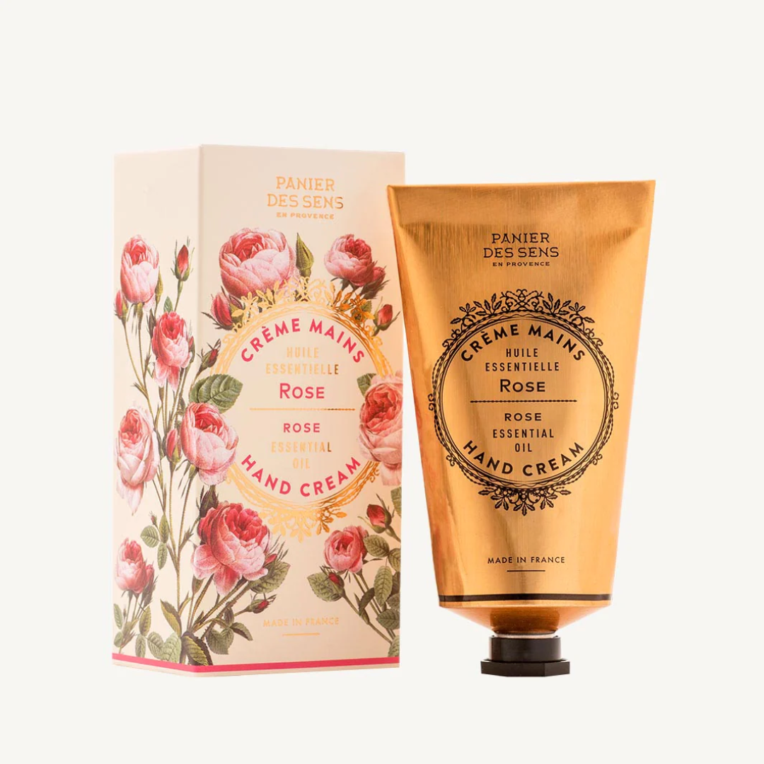 PANIER DES SENS CREME MAINS HUILE ESSENTIELLE ROSE 75 ML