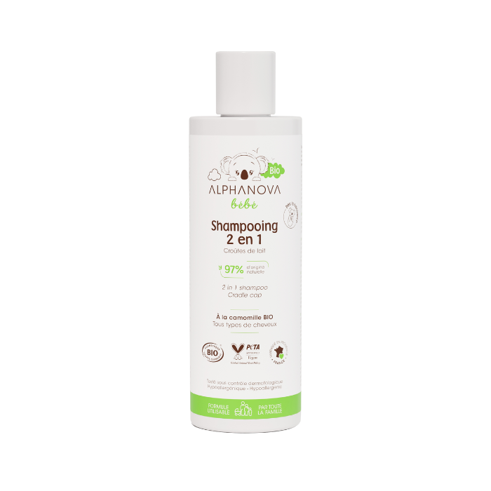 ALPHANOVA BEBE SHAMPOOING 2 EN 1 200 ML