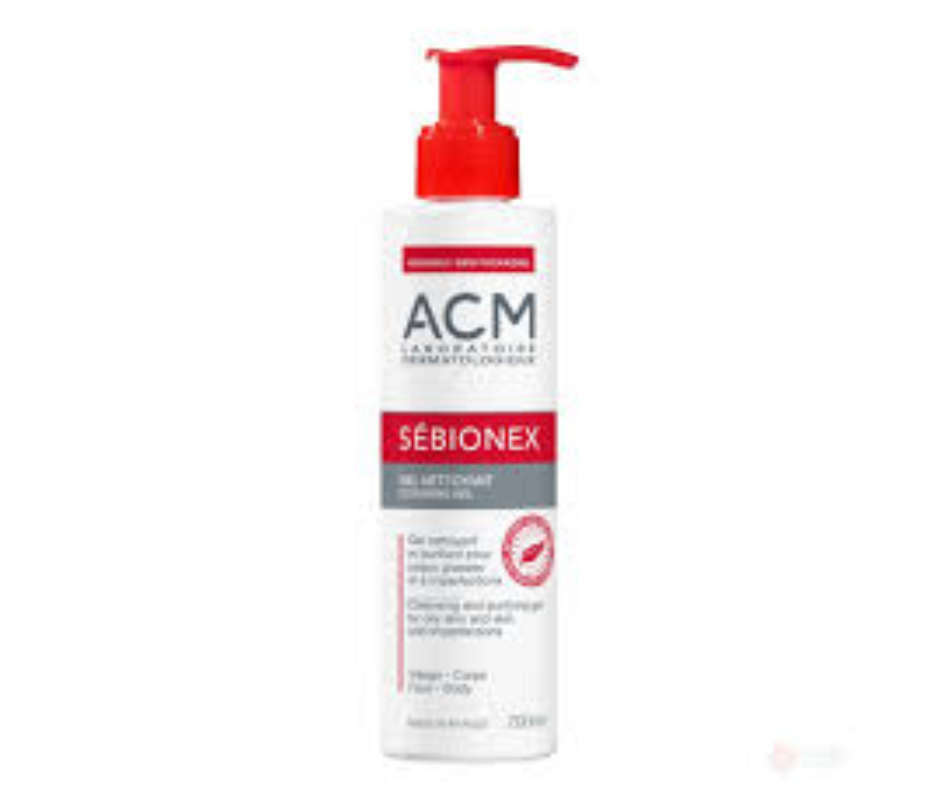 ACM SEBIONEX GEL NETTOYANT 200 ML
