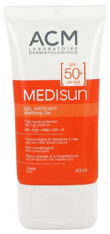 ACM MEDISUN GEL MATIFIANT SPF 50+