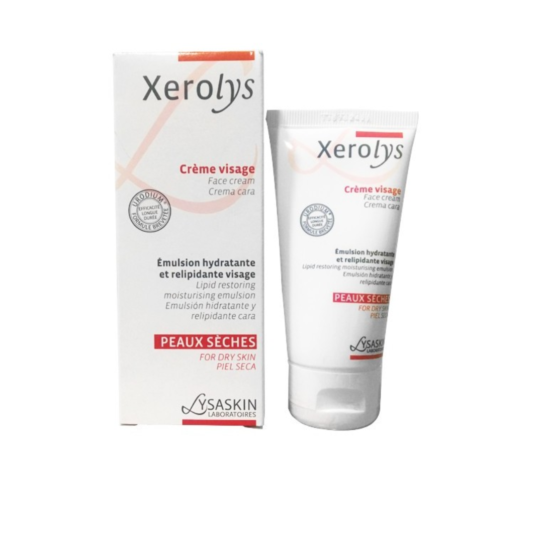 LYSASKIN XEROLYS VISAGE EMULSION HYDRATANTE 50 ML
