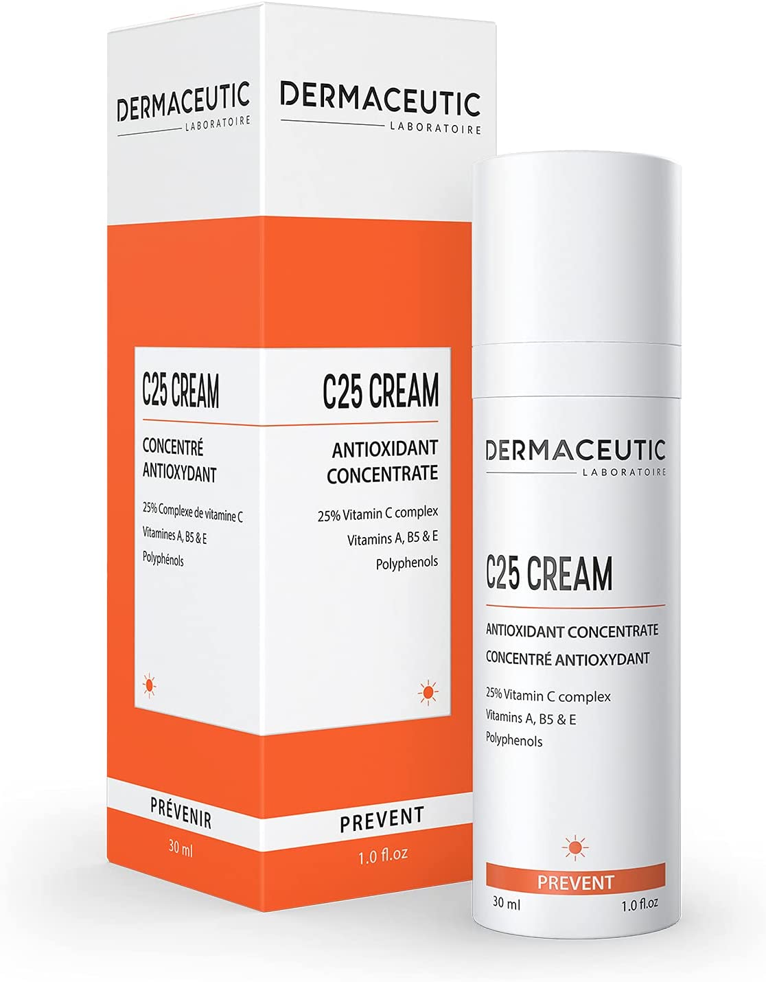 DERMACEUTIC C25 CREME CONCENTRE ANTIOXYDANT 30 ML