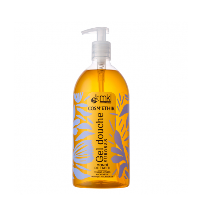 MKL COSMETHIK GEL DOUCHE SURGRAS MONOI DES ILES 1L