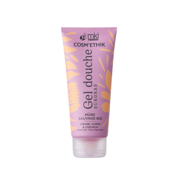 MKL COSMETHIK GEL DOUCHE SURGRAS MURE SAUVAGE BIO 200 ML