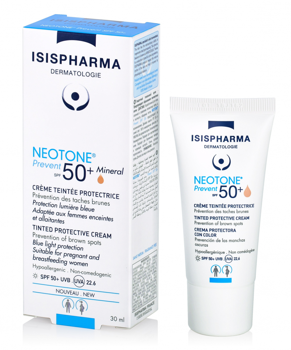 ISISPHARMA NEOTONE PREVENT MINERAL SPF 50+ LIGHT 30 ML