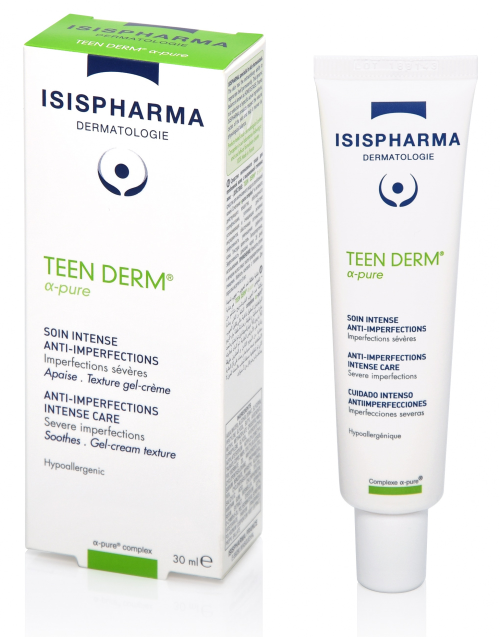 ISISPHARMA TEEN DERM α-PURE SOIN INTENSE ANTI-IMPERFECTIONS