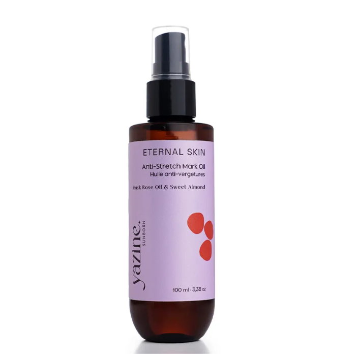 YAZINE ETERNAL SKIN HUILE ANTI VERGETURE À L’HUILE DE ROSE MUSQUÉE 100ML