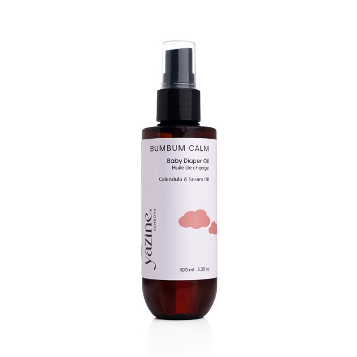 YAZINE BUMBUM CALM HUILE DE CHANGE CALENDULA ET SESAM 100 ML