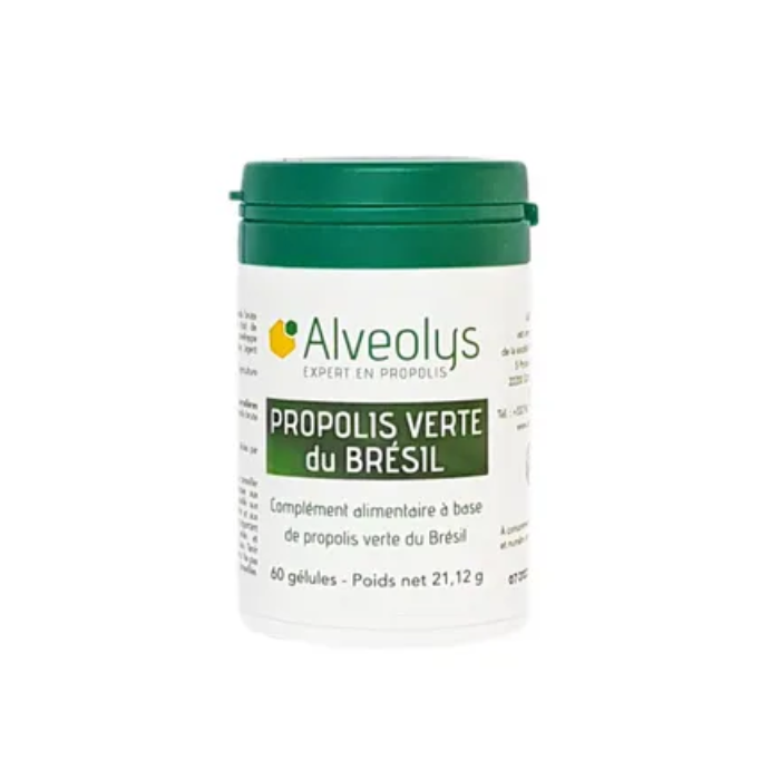 ALVEOLYS PROPOLIS VERTE DU BRESIL 60 GELULES