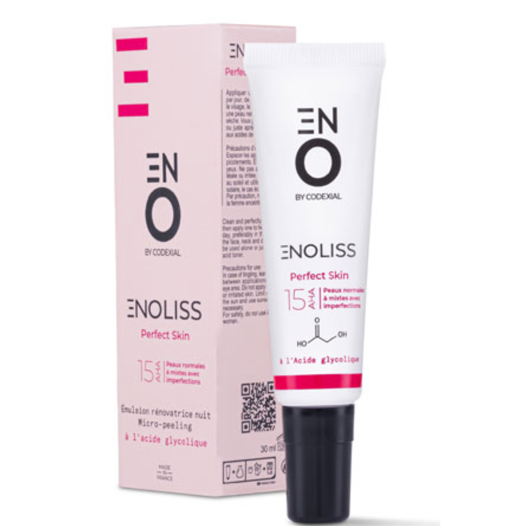 CODEXIAL ENOLISS PERFECT SKIN 15 AHA EMULSION RENOVATRICE NUIT MICRO PEELING