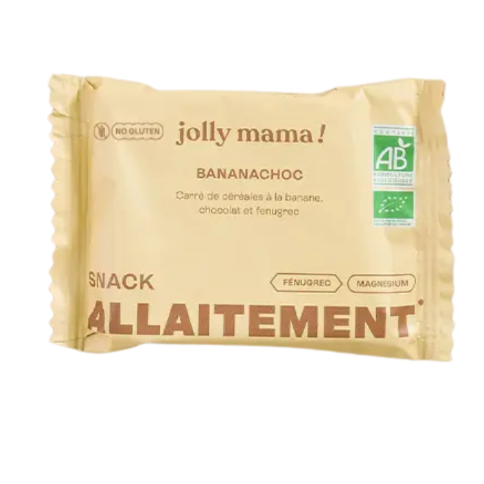 JOLLY MAMA BANANACHOC SNACK ALLAITEMENT 45 G