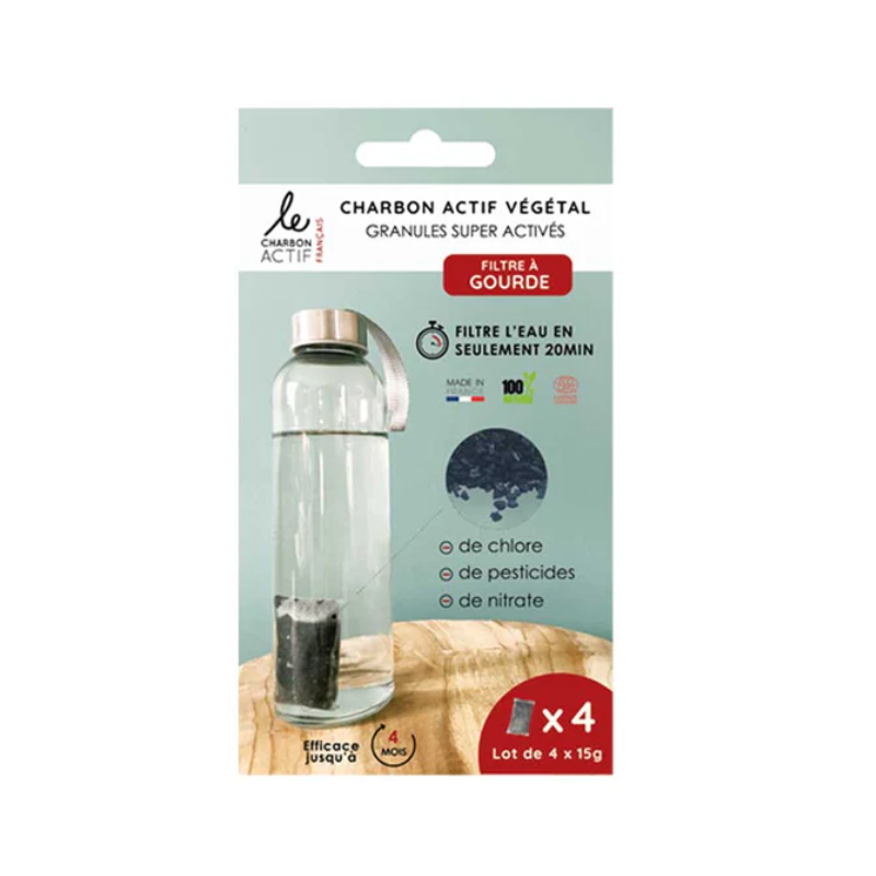 LE CHARBON ACTIF FRANÇAIS CHARBON ACTIF GRANULE 4X 15 G