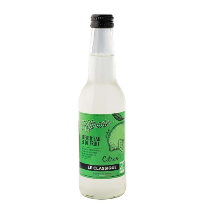 KEFIRADE KEFIR DEAU ET DE FRUIT GOUT CITRON 330 ML
