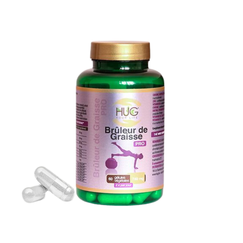HUG BRULEUR DE GRAISSE PRO 60 CAPSULES
