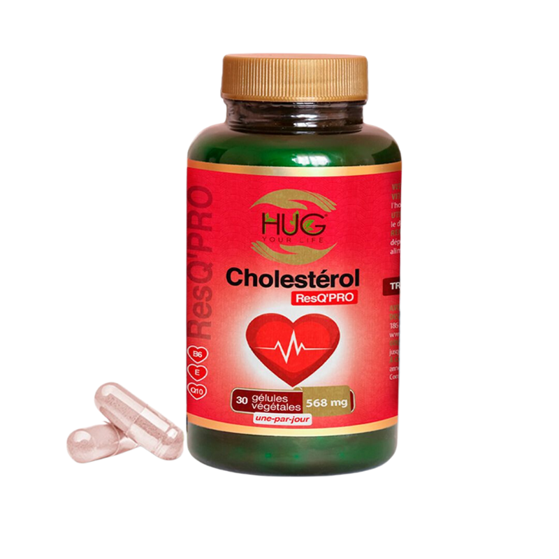 HUG CHOLESTEROL RESQ PRO 568 MG 30 GELULES