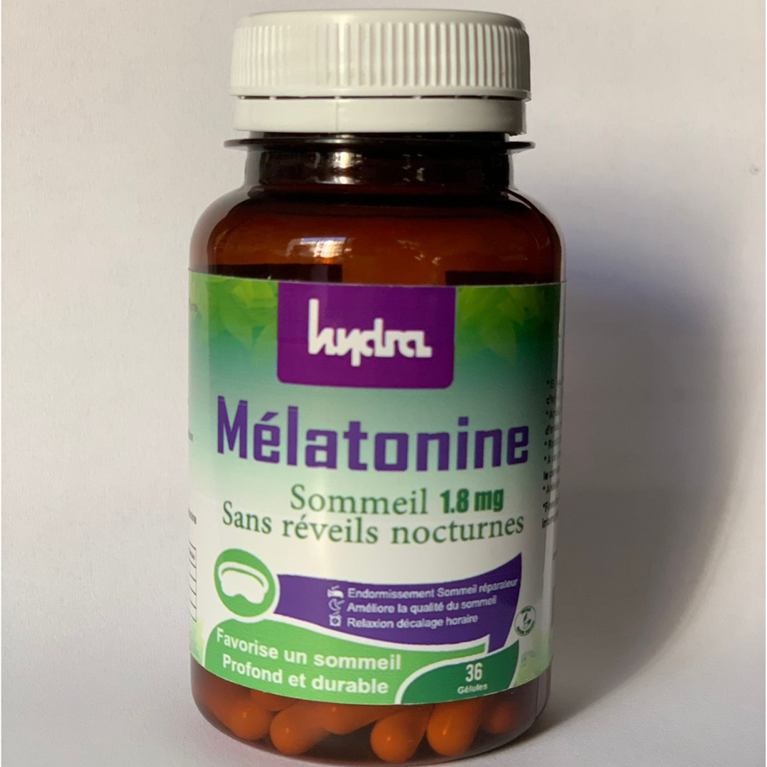 HYDRA PLUS Mélatonine SOMMEIL 1.8MG 36 CAPSULES