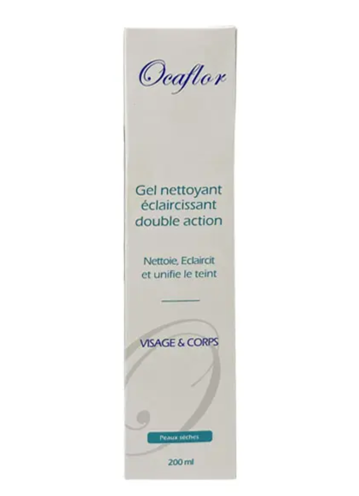 Ocaflor Gel Nettoyant Éclaircissant Double Action 200ml