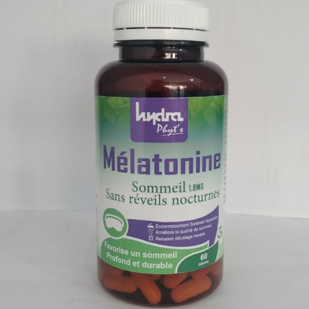 HYDRA PLUS MELATONINE SOMMEIL 60 CAPSULES 1.8MG