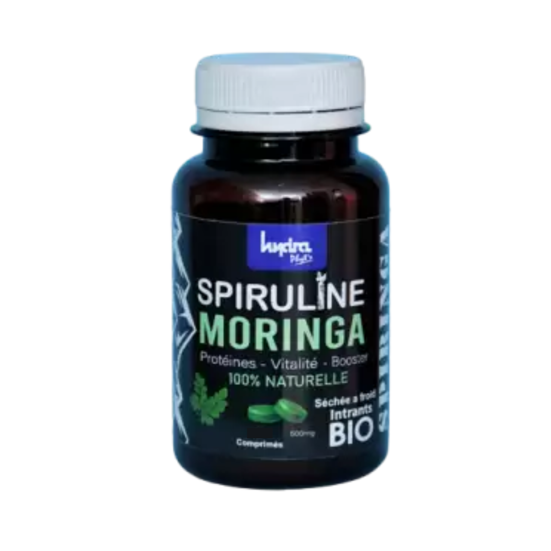 HYDRA PLUS MORINGA SPIRULINE 120 COMPRIMES 500MG