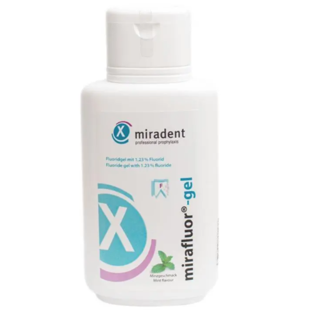 MIRADENT MIRAFLUOR GEL 250 ML MENTHE