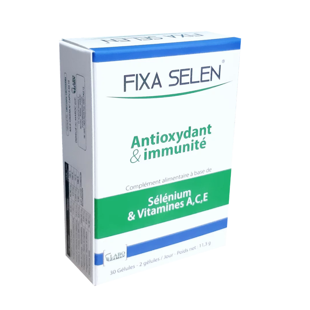 FIXA SELEN ANTIOXYDANT ET IMMUNITE 30 GELULES