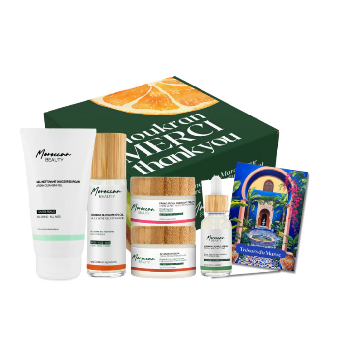 MOROCCAN BEAUTY X UNIVERSPARADISCOUNT COFFRET TRESORS DU MAROC