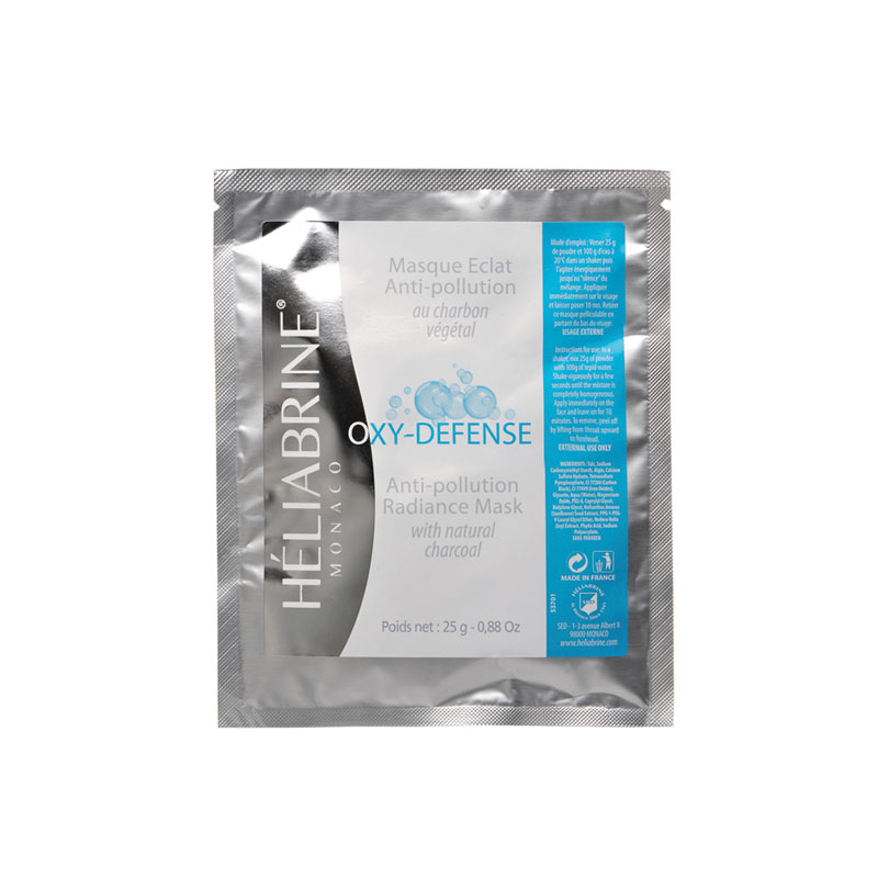 HELIABRINE OXY DEFENSE MASQUE ECLAT ANTI-POLLUTIONCHARBON VEGETAL 25g