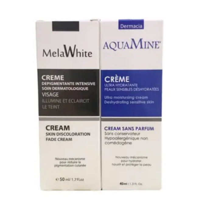 MELAWHITE CREME DEPIGMENTANTE INTENSIVE 50 ML + CREME ULTRA HYDRATANTE 40ML OFFERT