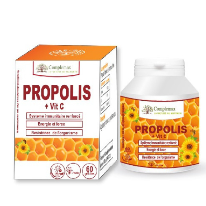 COMPLEMAX PROPOLIS PLUS VITAMINE C 60 GELULES