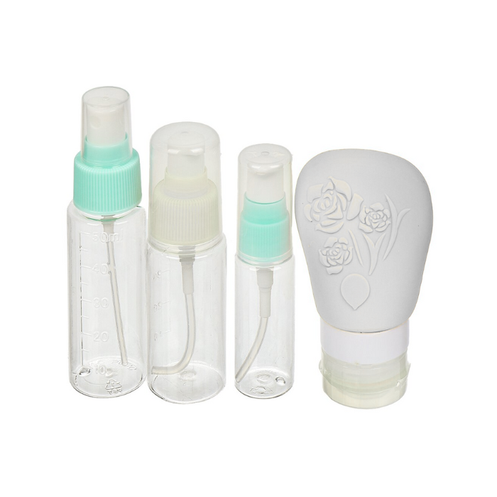 UNIVERSPARADISCOUNT PACK 4 BOUTEILLES DE VOYAGE CREME + SPRAY