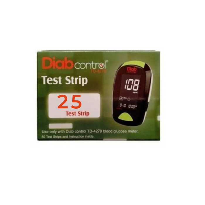 DIABCONTROL 25 BANDELETTES TD 4279 SANS CODE