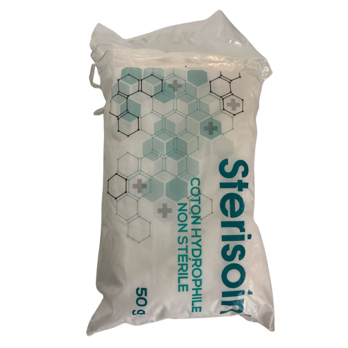 STERISOIN COTON HYDROPHILE NON STERILE 100 G