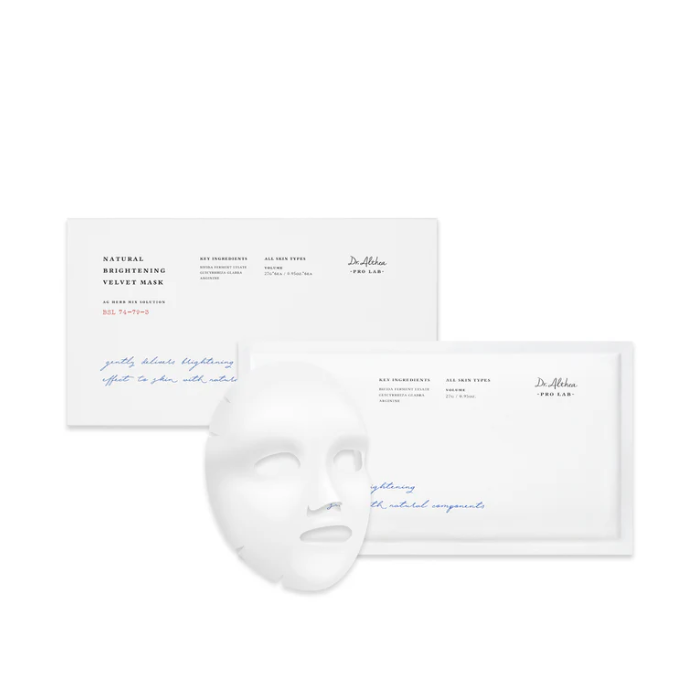 DR ALTHEA NATURAL BRIGHTENING VELVET MASK PACK DE 6