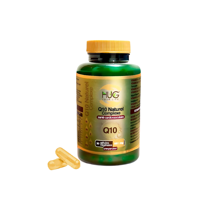 HUG Q10 NATUREL COMPLEXE 30 GELULES 581 MG