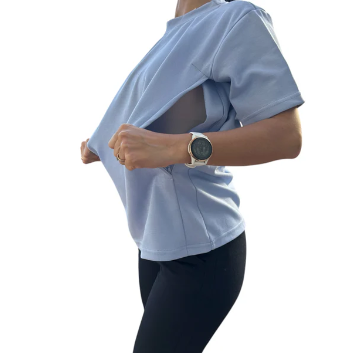BAMBIDOU T SHIRT D'ALLAITEMENT LAVANDE