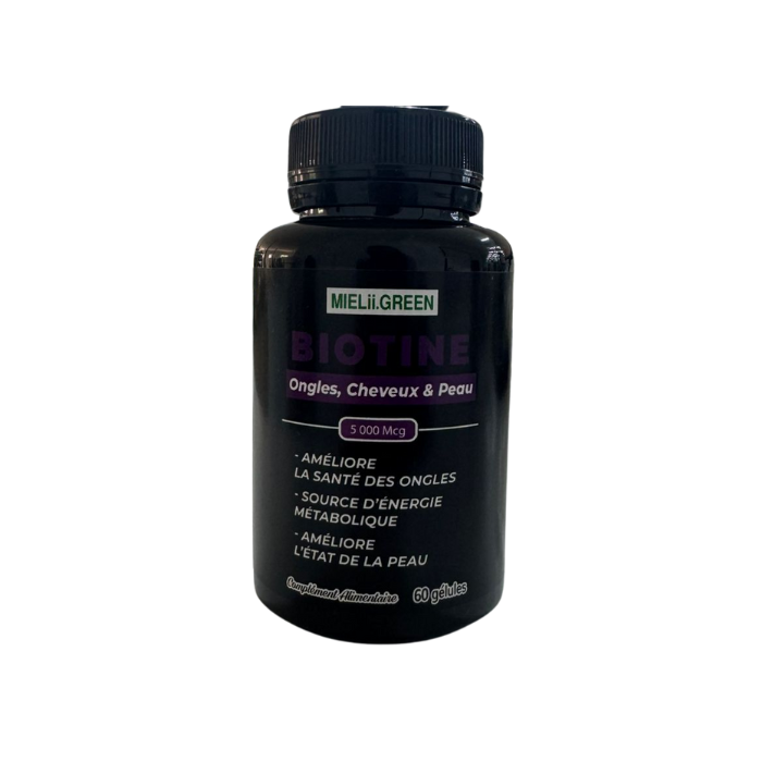 MIELII GREEN BIOTINE 60 GELULES