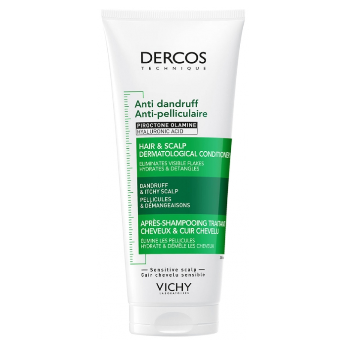 VICHY DERCOS ANTI PELLICULAIRE APRES SHAMPOING TRAITANT 200 ML