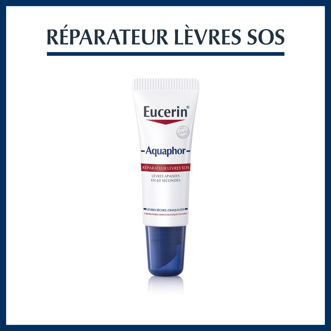 EUCERIN AQUAPHOR REPARATEUR LEVRES SOS 10 ML