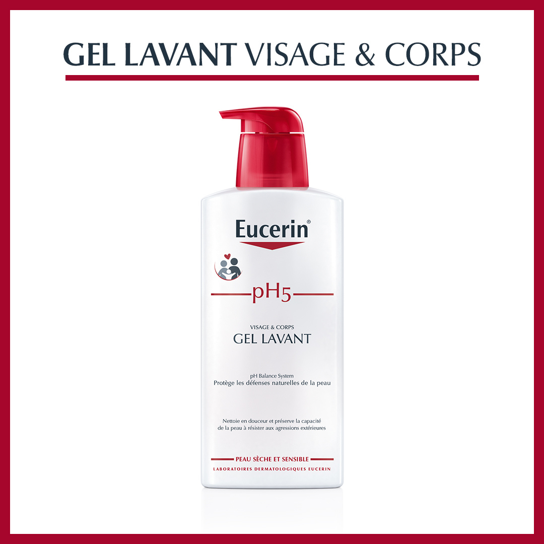 EUCERIN GEL LAVANT PH 5 400 ML