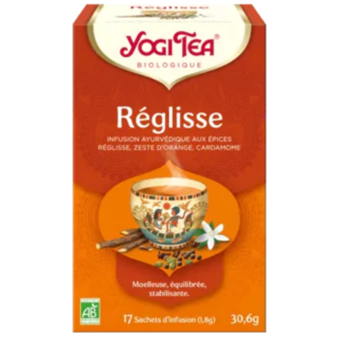 YOGI TEA REGLISSE 17 SACHETS