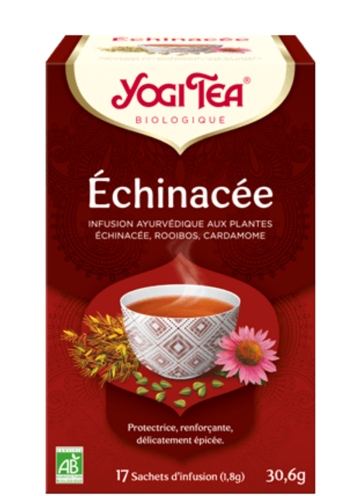 YOGI TEA INFUSION ECHINACEE 17 SACHETS
