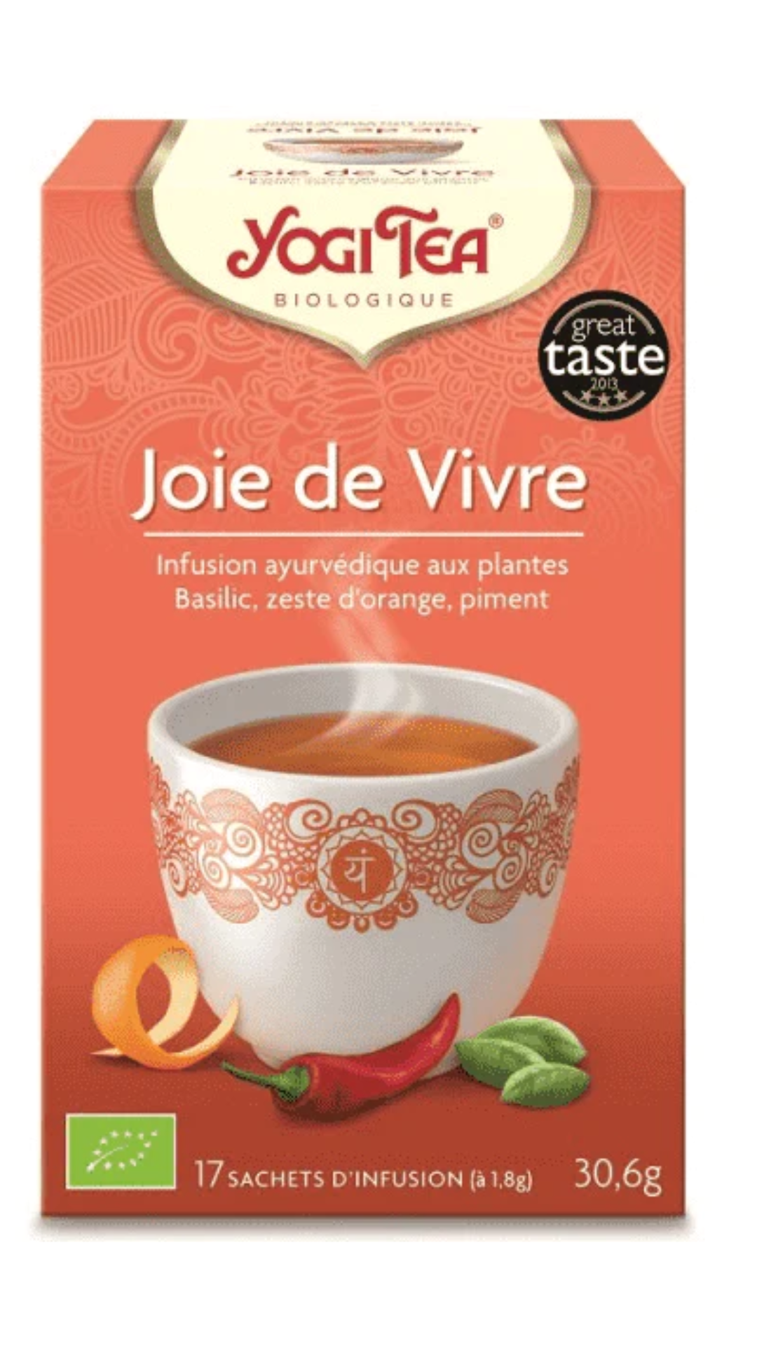 YOGI TEA JOIE DE VIVRE 17 SACHETS